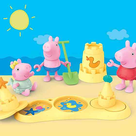 Ігровий набір Peppa Figurines – Три маленькі свинки на пляжі Дніпро