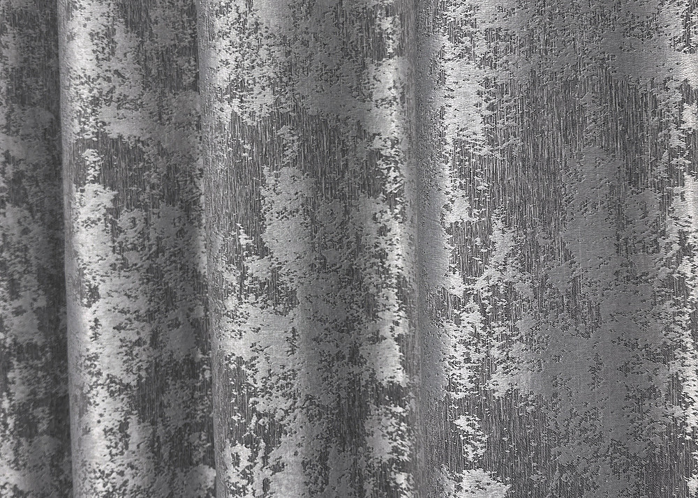 Комплект штор на люверсах VR-Textil Жакард Sultan YL № 1668ш Сірий 150х250 см 2 шт (37-0169) Київ - фото 8