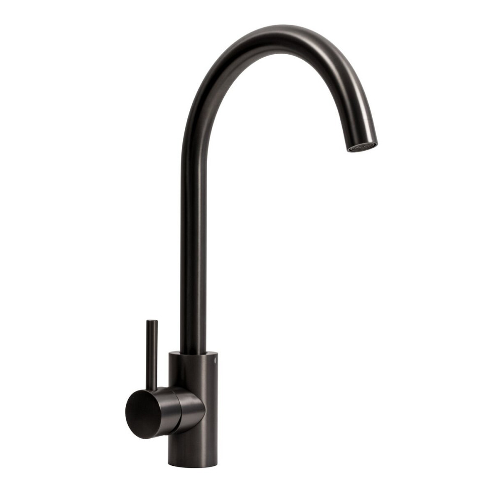 PLATINUM Змішувач кухонний Platinum PVD чорний 8003А-LI Київ - фото 1