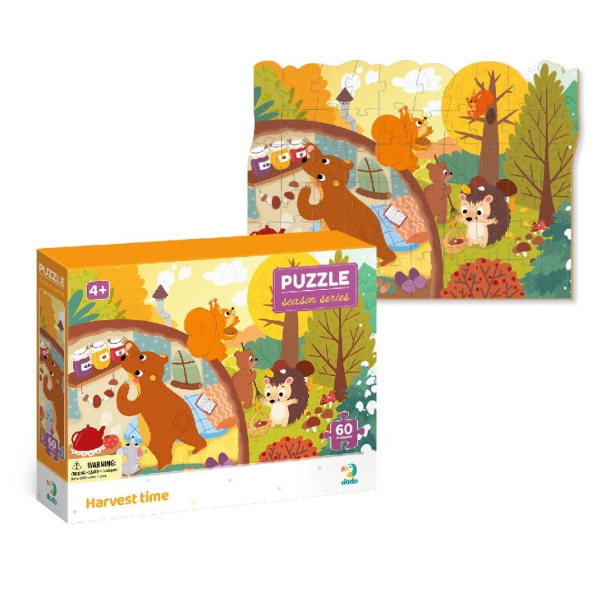 Пазл Прибирання в лісі DoDo 300413 (60 ел.) Вінниця - фото 2