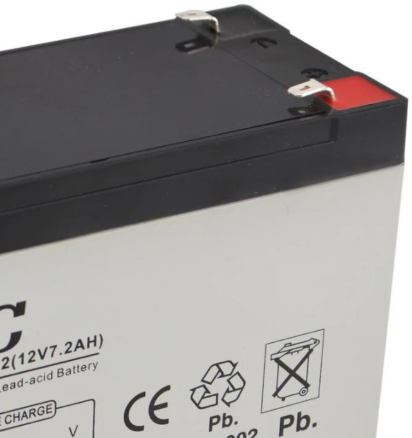 Акумулятор UKC 12V 7.2 Ah WST-7.2 RC201502 Винница - изображение 3