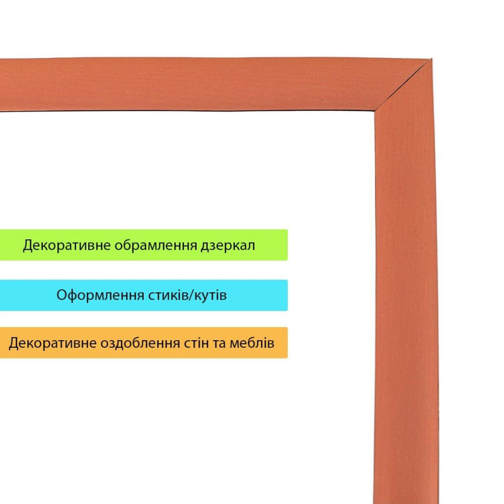 Молдинг 5000х18х1мм Розовое золото SW-00002685 Днепр - изображение 5