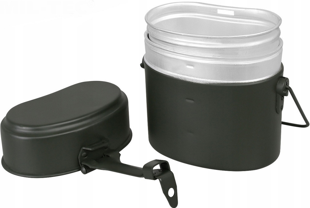 Армійський Котелок для походу 1.7 літра Mil-Tec "Бундесвер" Olive (14664000) Нововолинськ - фото 6