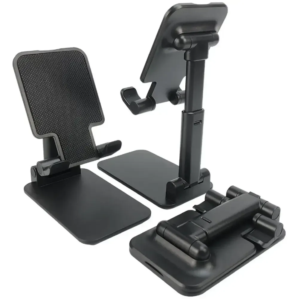 Підставка для телефону Combi, смартфона, Folding desktop phone stand Чорна Запоріжжя - фото 3
