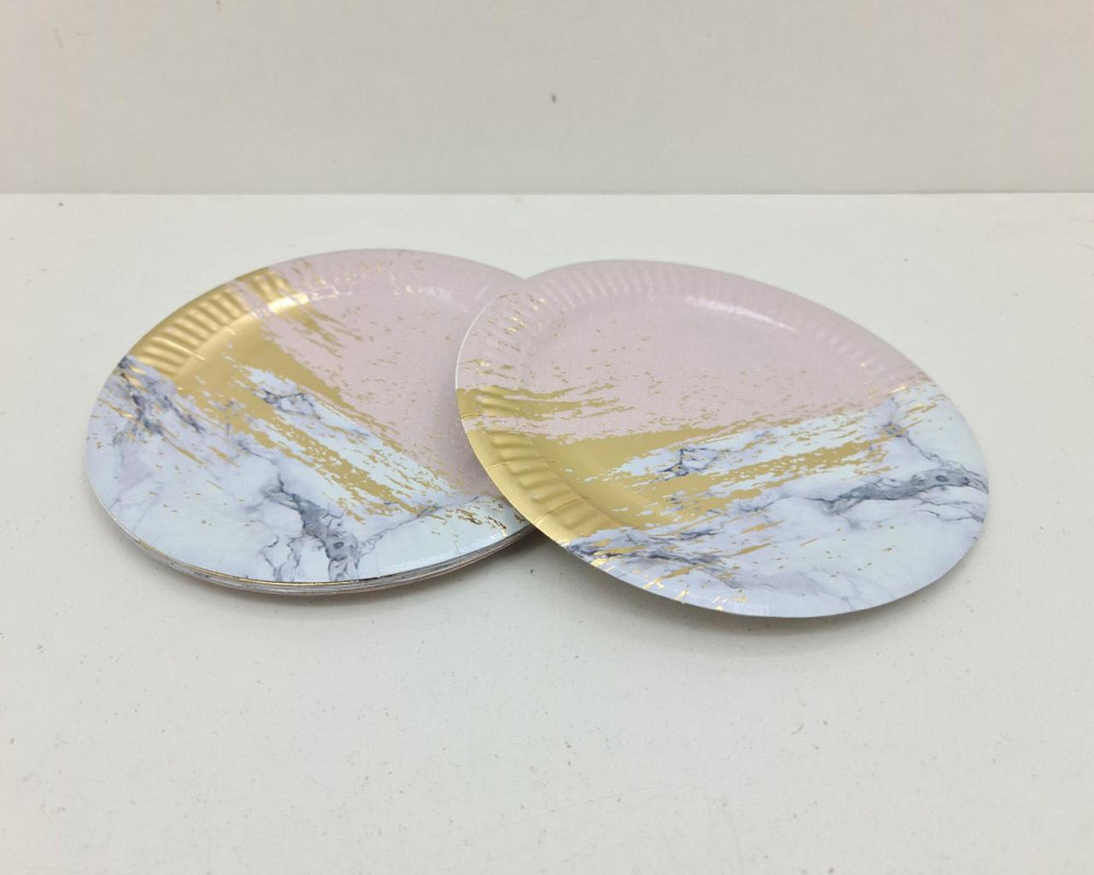 Тарелки бумажные одноразовые  