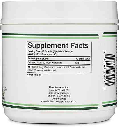 Морський колаген Double Wood Marine Collagen Peptides 456g Луцьк