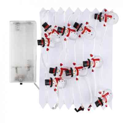 Гирлянда YES! Fun На медной проволоке Снеговики 20 LED Тепло-белая 2.2 м На батарейках (801213) Винница