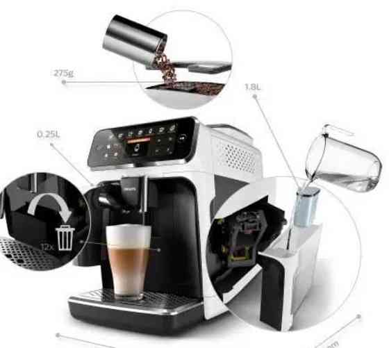 Кавомашина автоматична: Phillips Series 4300 EP4343/50. Харків