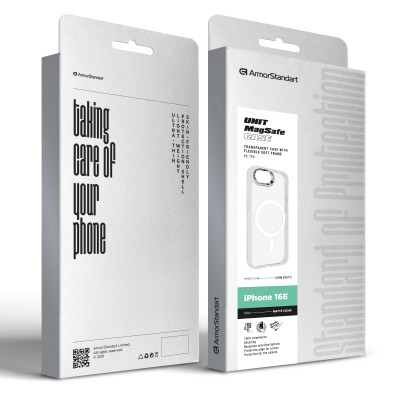 Чехол для мобильного телефона Armorstandart Unit MagSafe Apple iPhone 16e Matte Clear (ARM83877) Винница - изображение 7