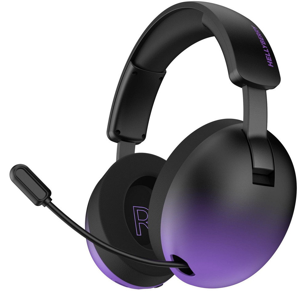 Bluetooth-гарнитура Hator Hellyberry HH30 Pro Wireless Black/Violet (HH30_PRO_wireless_BV) ( 20304 ) Харків - фото 10