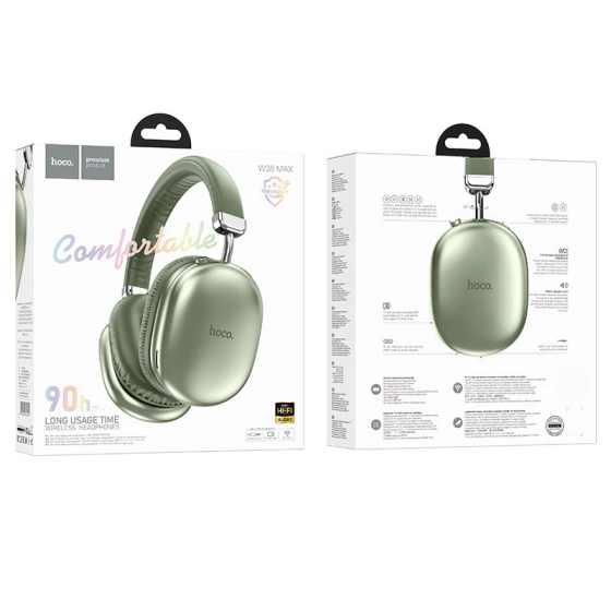 Беспроводные наушники HOCO W35 Max Joy BT headphones Green Одесса