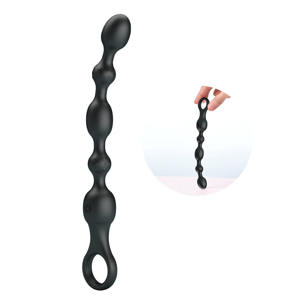 Анальний стимулятор PRETTY LOVE Van, 10 vibration functions Beaded Anal Vibrator! Sex Aura Київ - фото 2