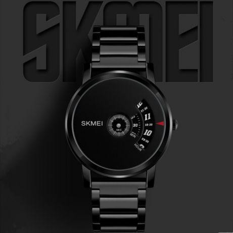 Мужские часы Skmei 1260 оригинальные silver black Винница - изображение 6