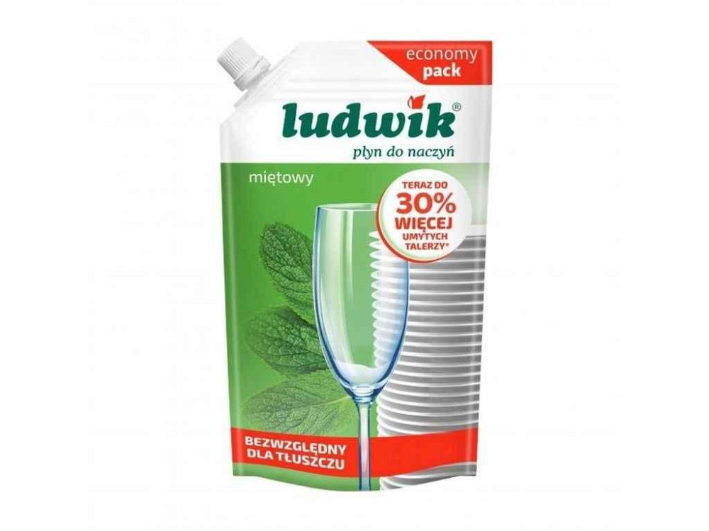 Бальзам для миття посуду 450мл Мята (дой-пак) ТМ LUDWIK Київ - фото 1