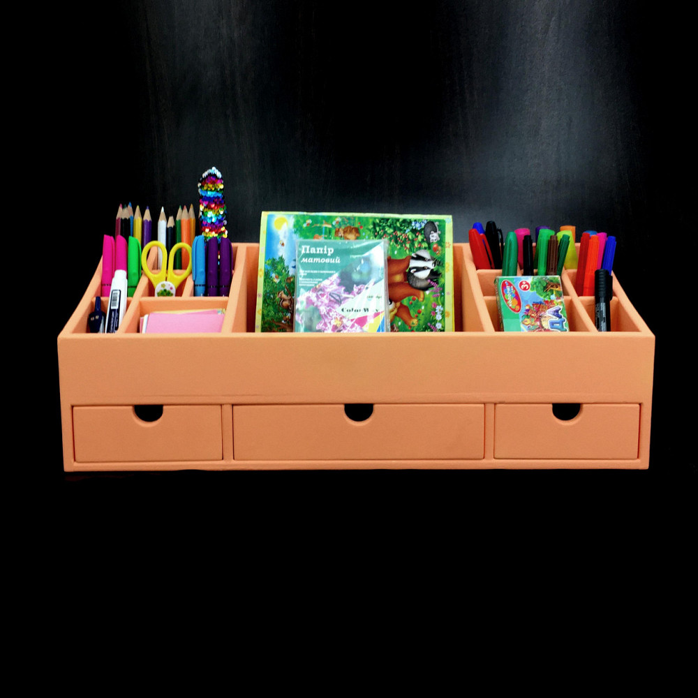 Органайзер настільний "Адолфо" грейпфрут Миколаїв - фото 3