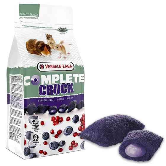 Versele-Laga Complete Crock Berry ВЕРСЕЛЕ-ЛАГА КОМПЛИТ ЯГОДЫ лакомство для грызунов Киев