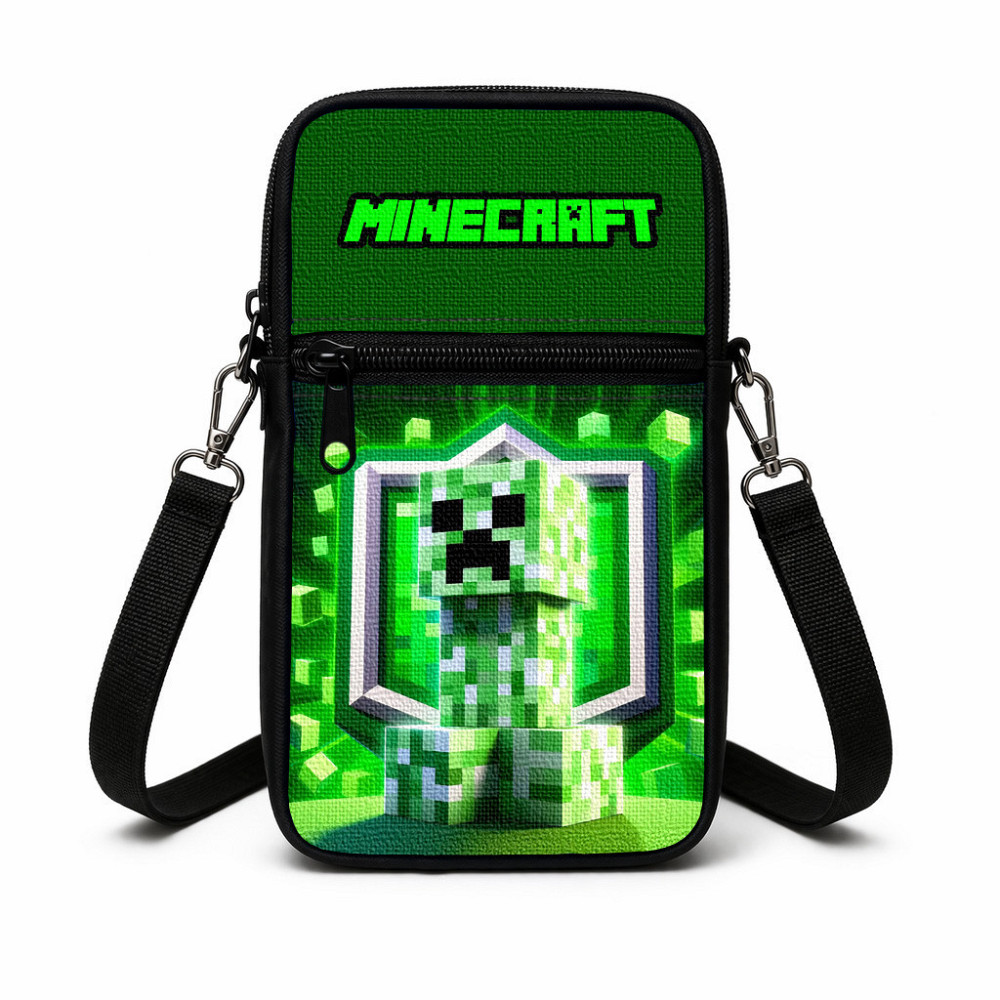 Сумка-чохол для телефону Minecraft,дитяча сумка через плече, водонепроникна міні-сумка (4795) Київ - фото 1