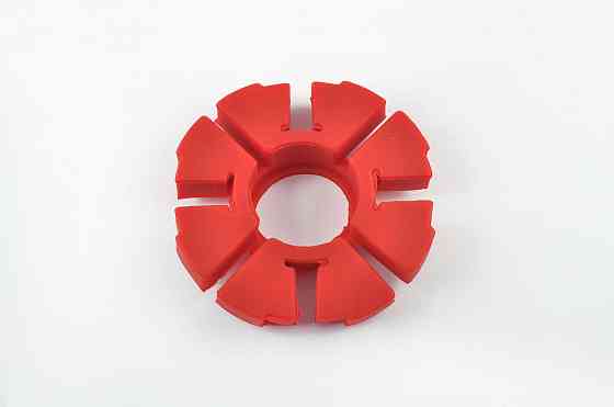 Гумка демпферна Suzuki AX100 (червона, еластична) MZK Київ