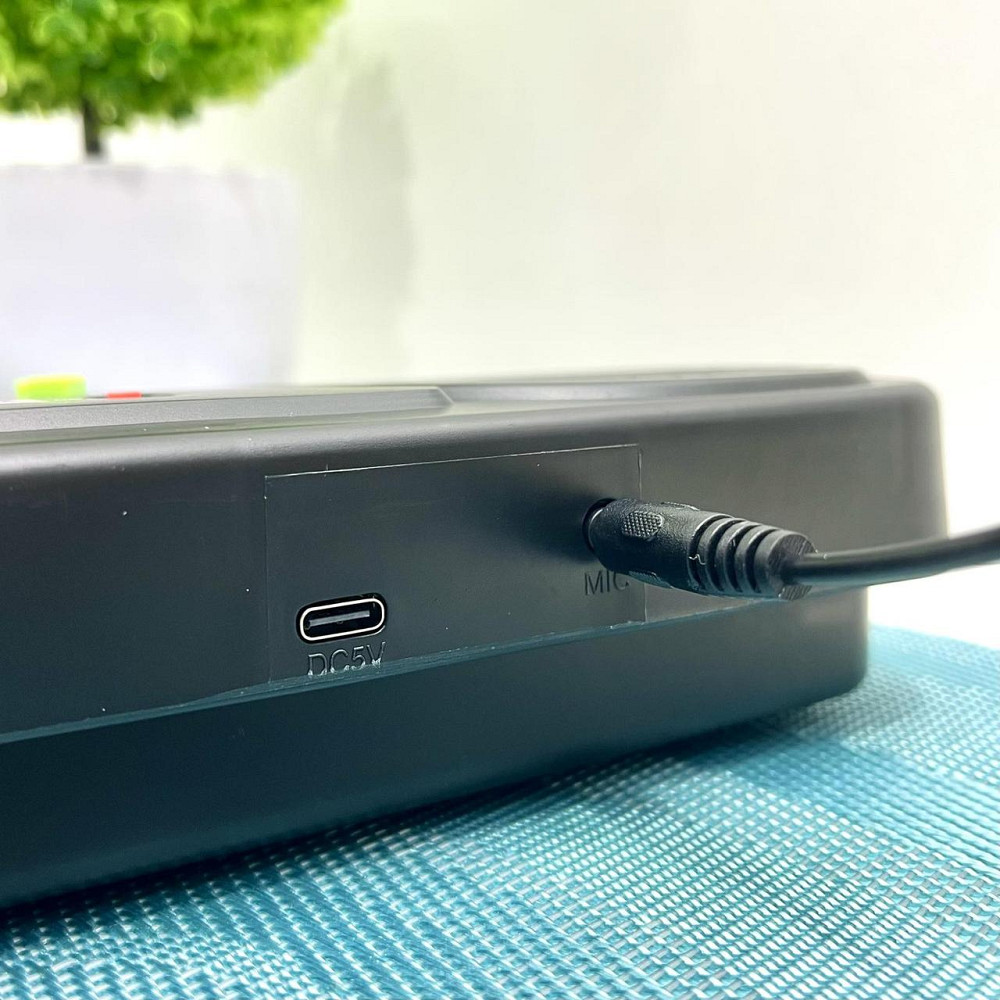 Синтезатор дитячий з мікрофоном 37 клавіш Чорний (Q-802) Чернігів - фото 8