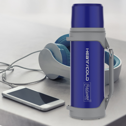 Термос 1000мл Maestro MR-1631-100-BLUE Житомир