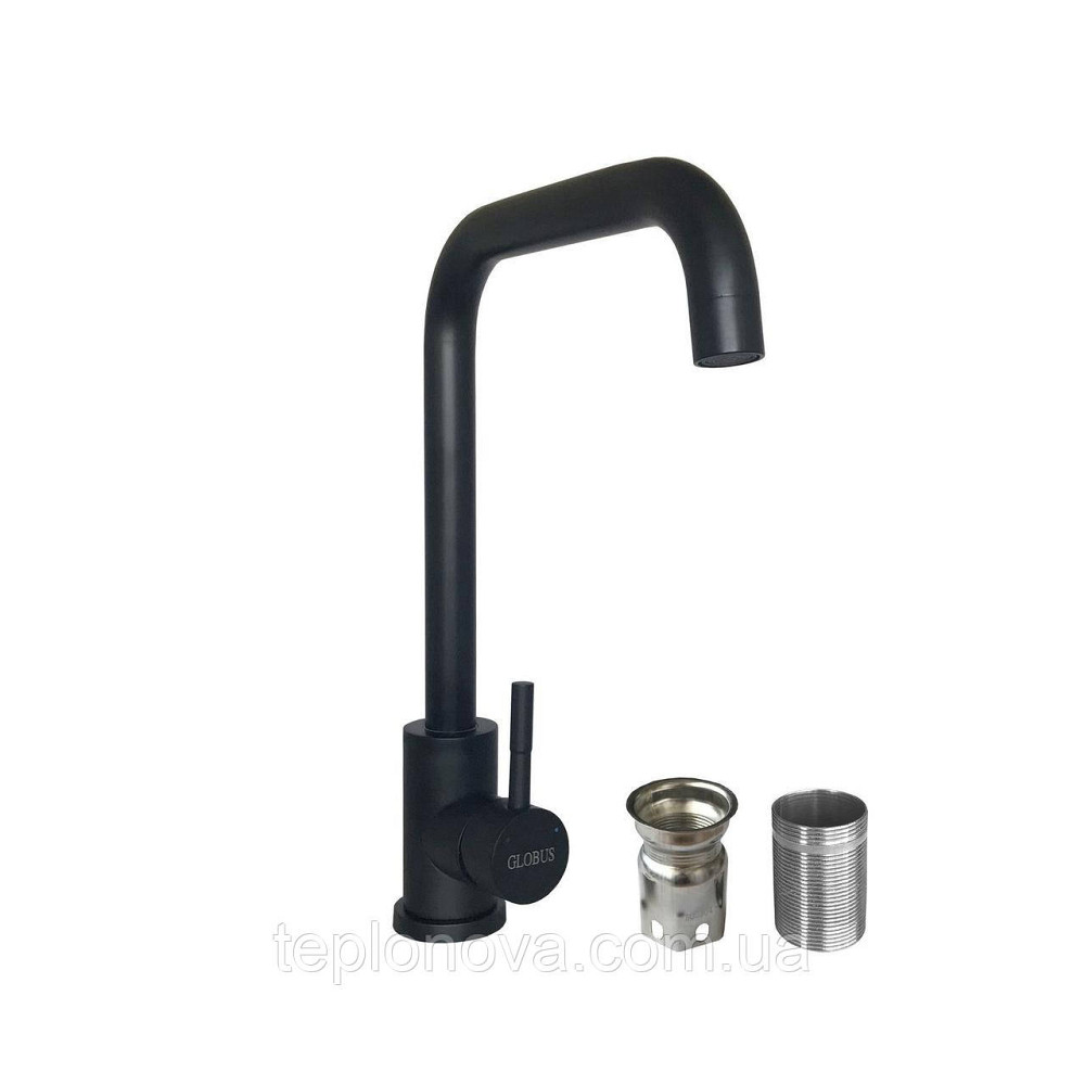 Смеситель для кухни Globus Lux ALPEN SUS-203L-BB Черновцы - изображение 5