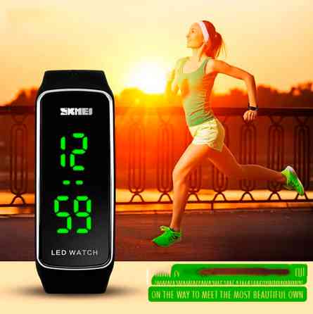Часы женские наручные Skmei Electro II 1119 Черный Киев