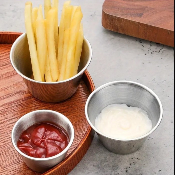 Соусник из нержавеющей стали V 50 мл Стандарт (шт) 6742 ABA-OPT Одесса - изображение 1