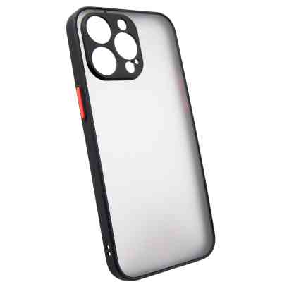 Чехол для мобильного телефона Dengos Matte iPhone 15 Pro Max (black) (DG-TPU-MATT-133) Винница