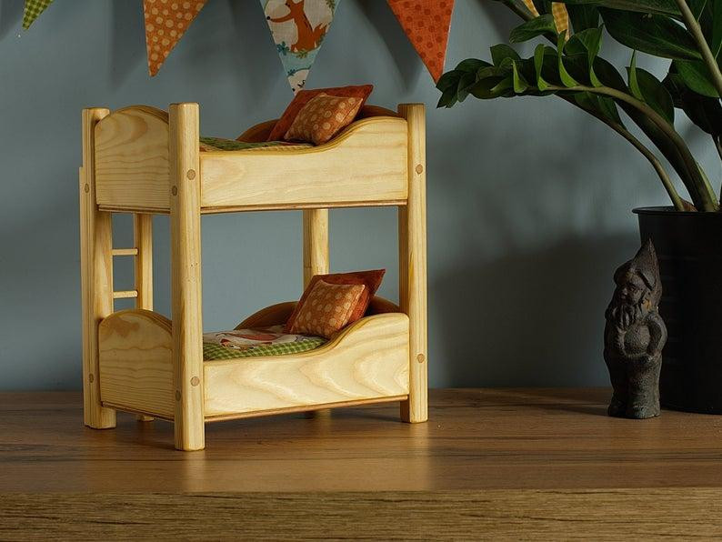 Ліжко для ляльок "Мулан" ваніль Миколаїв - фото 5