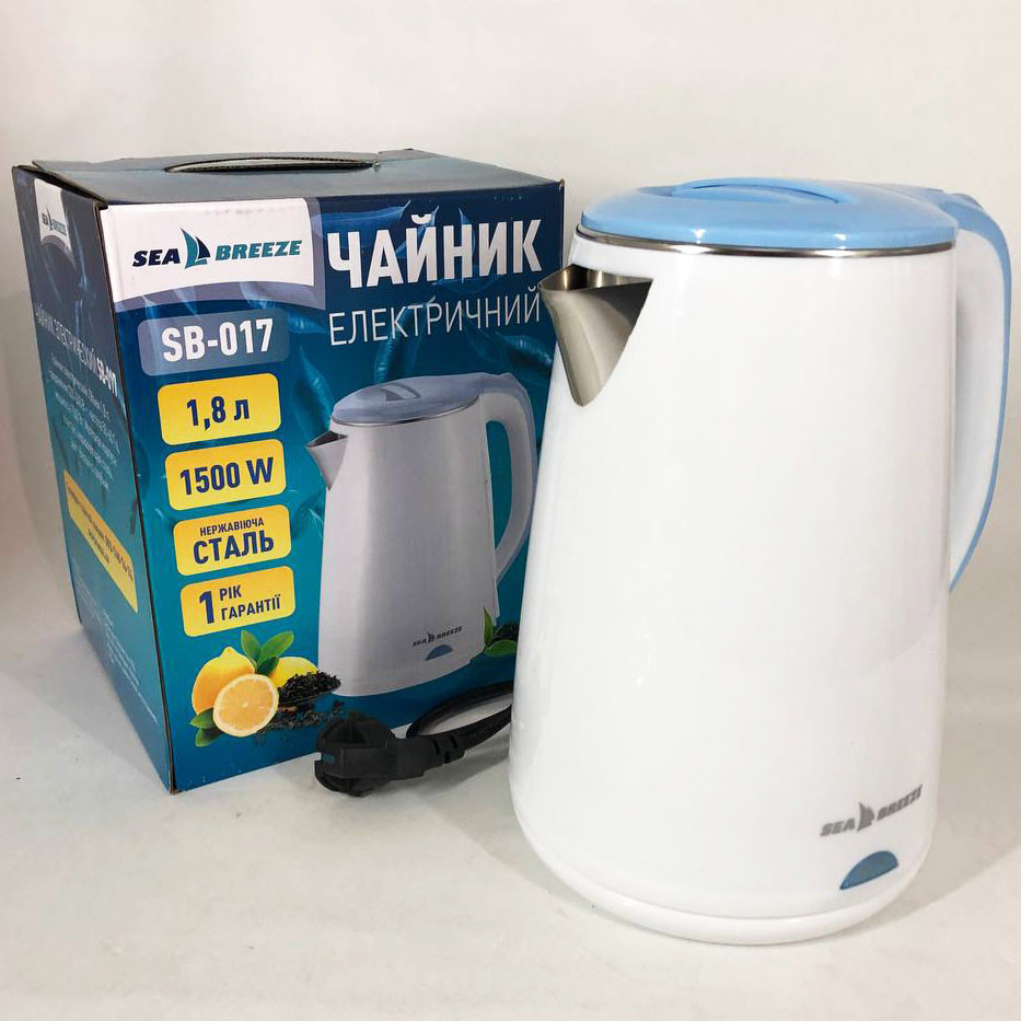 Надежный электрический чайник SeaBreeze, Электрочайник сталь, Современный электрочайник для дома JK-62 Львов - изображение 7