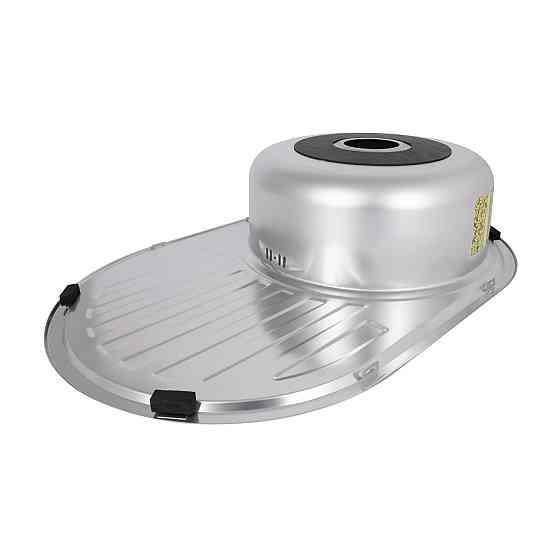 Кухонная мойка Brinex 7750 0,8 мм Satin (BRIN7750SAT08) Киев