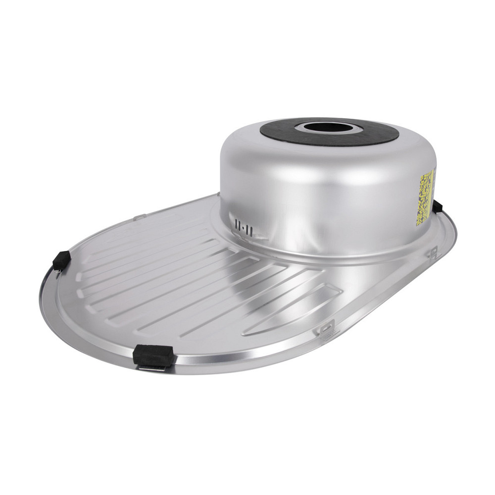 Кухонная мойка Brinex 7750 0,8 мм Satin (BRIN7750SAT08) Киев - изображение 5