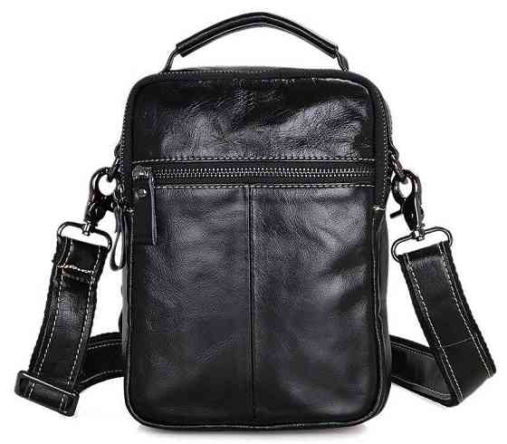 Сумка чоловіча Vintage 14437 Чорна Київ