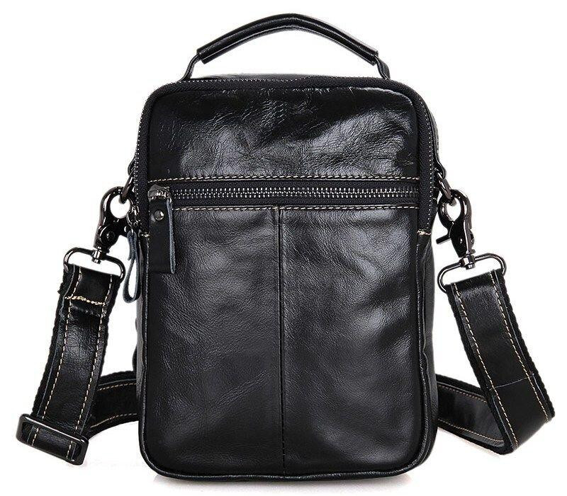 Сумка чоловіча Vintage 14437 Чорна Київ - фото 1