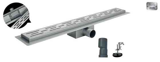 Душовий трап із нержавіючої сталі SUS304 Koer FD01-70x900   ( KR4748 ) 27999 Харків