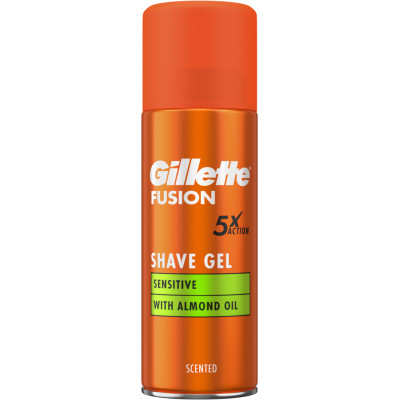 Гель для бритья Gillette Fusion Для чувствительной кожи 75 мл (7702018464876) Винница - изображение 2