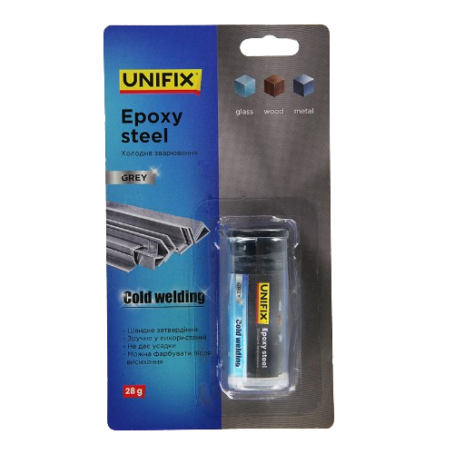 Холодне зварювання блістер 28гр сіре СИЛА Житомир - фото 1