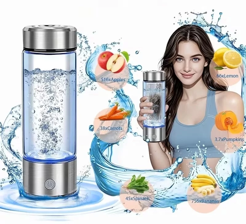 Генератор водневої води H2 Smart Hydrogen Cup SPE/PEM (420 мл) Київ - фото 5