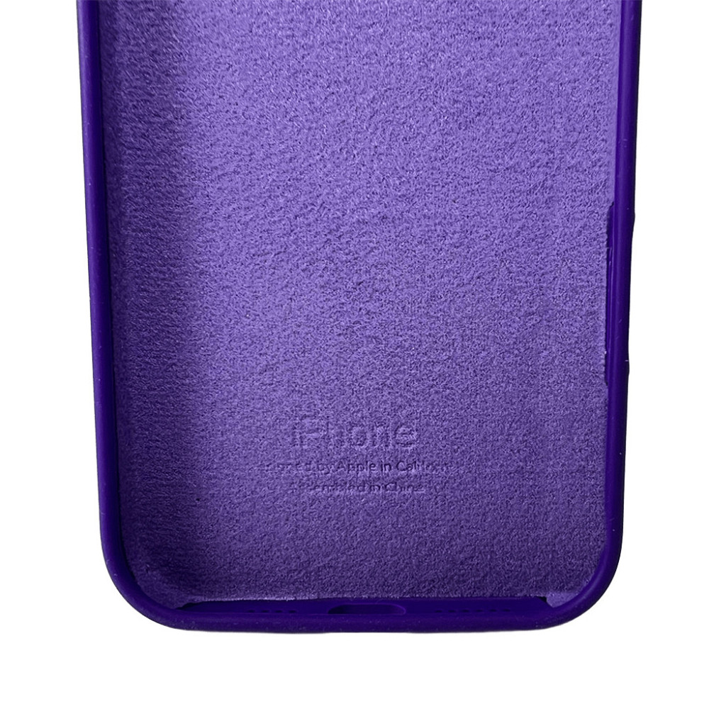 Чохол для смартфона Silicone Full Case AA Camera Protect for Apple iPhone 16 Pro 22,Dark Purple Київ - фото 4