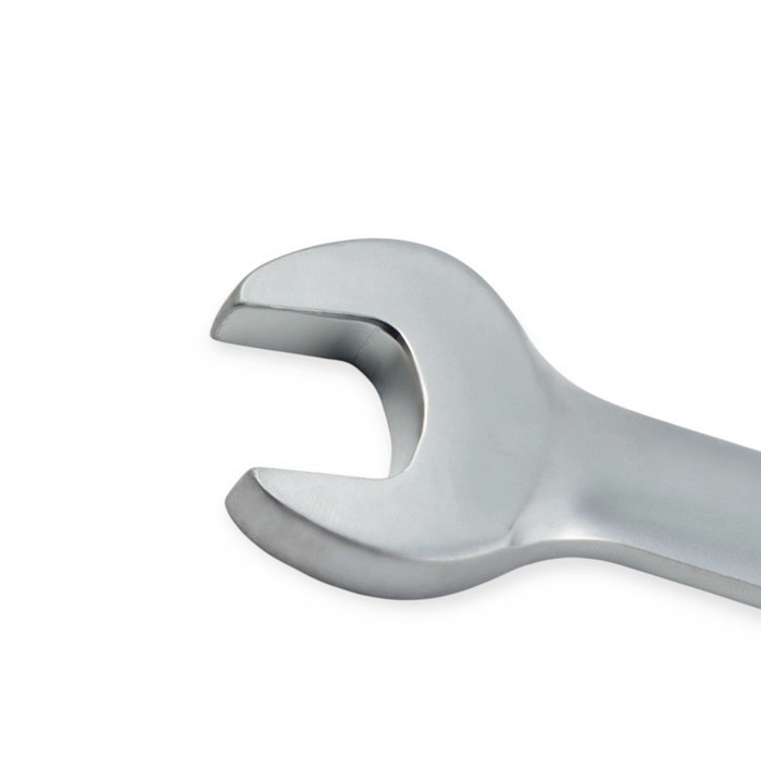 Набір ключів ріжково-накидних з тріскачкою 8-19 мм 8 шт (планшет) CrV Мукачево - фото 2