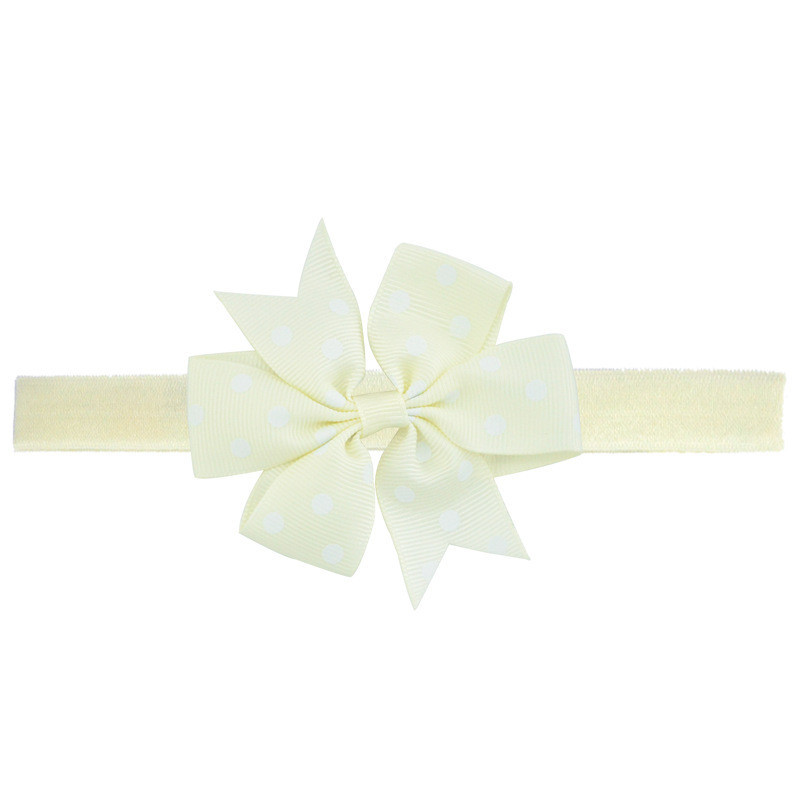 Детская повязка в горох one size бежевый Киев - изображение 1