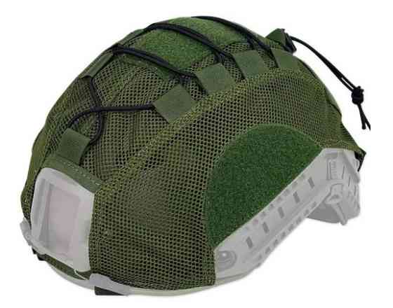 Кавер (чехол) на баллистический шлем типа Fast сетка Оливковый Винница