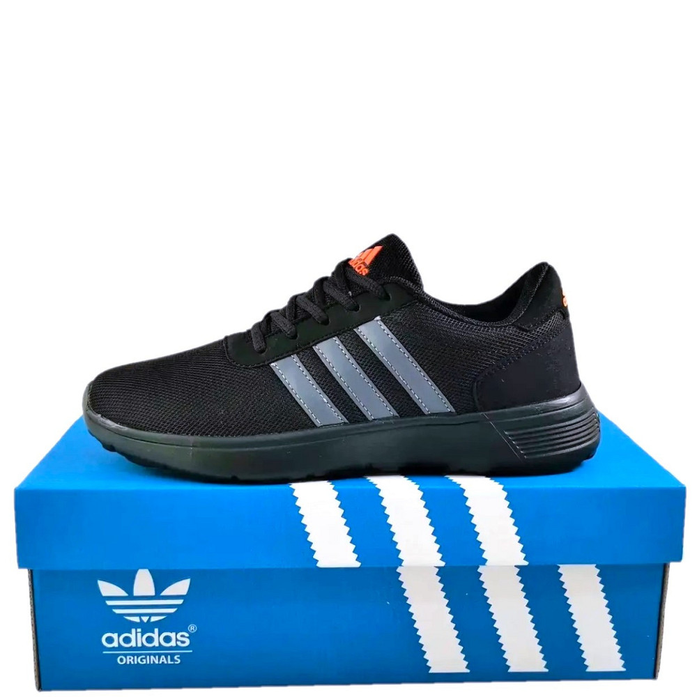 Кросівки Adidas Чоловічі Чорні Адідас BOOST (розміри: 41,42) Відео Огляд Дніпро - фото 1