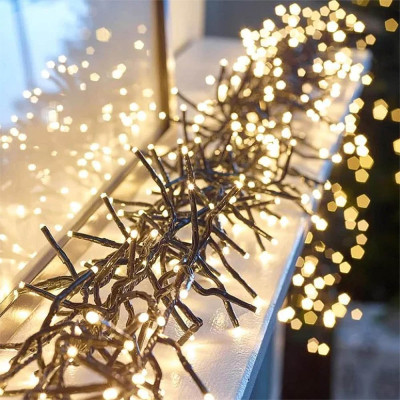 Гирлянда ColorWay Мишура LED 150 5 м 8 функций теплый цвет USB (CW-G-150L5U) Винница - изображение 9