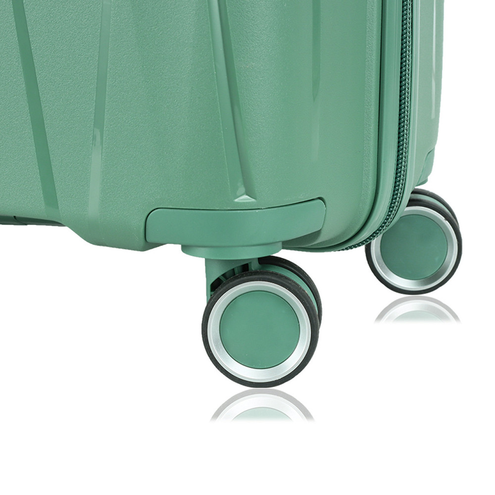 Валіза поліпропіленова MADISSON 51103 мала 55 см зелена Київ - фото 19