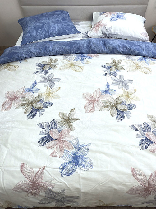 Ecotton Комплект постільної білизни Ecotton двоспальний Сімейний 150х215 см двосторонній білий Коломыя - изображение 6