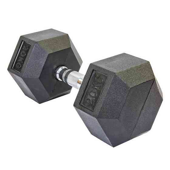 Гантель 20 кг цільна шестигранна SP-Planeta-8013-20 Київ