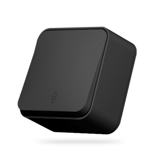 BINERA чорний графіт Вимикач зовнішній прохідний 1кл Videx Житомир - фото 2