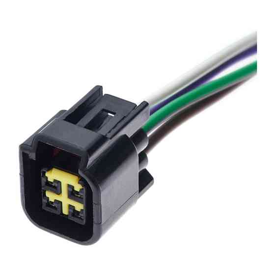 Разъем коннектор с проводом, 4-кон., Мототехника, FWY-C-4F-B, FW-C-4F-B, PA045-04027, Много марок 47686 Киев