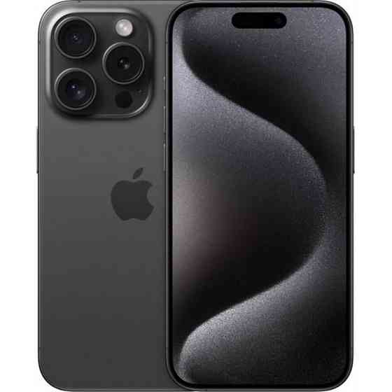 Смартфон Apple iPhone 15 Pro 128 GB e-Sim Black Titanium (Відновлений/Близький до ідеального) ( 11821 ) Харків
